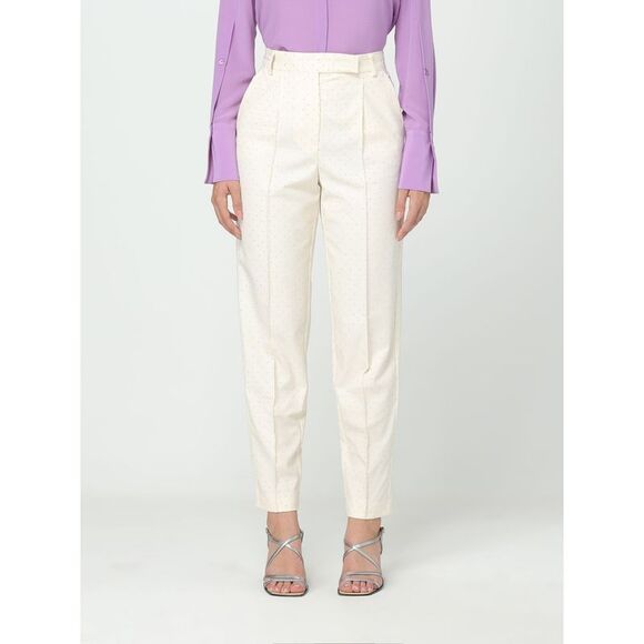 Simona Corsellini Pants Woman Ivory - Picture 1 of 1